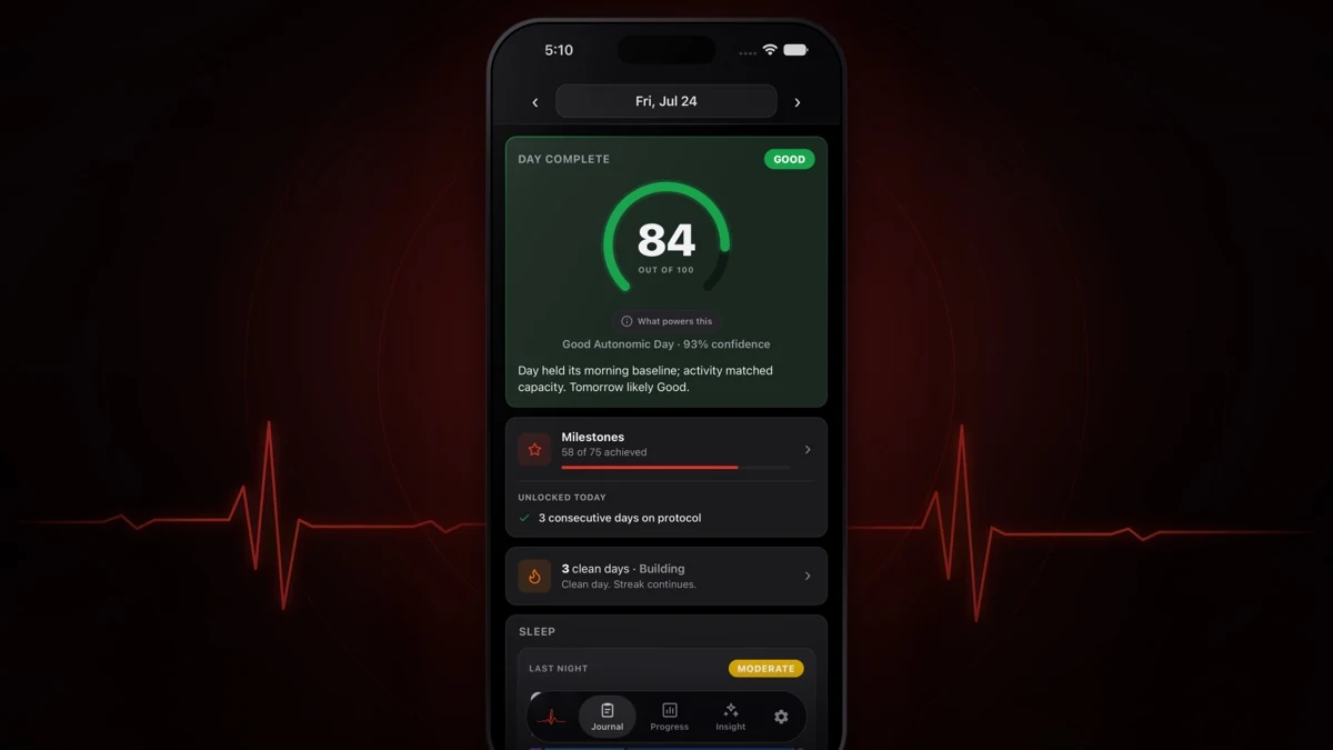 Screenshot of Autonomic